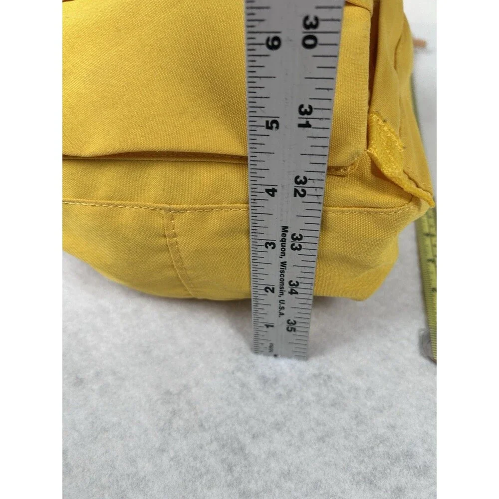 Fjallraven Kanken Mini Backpack Ochre Golden Yellow 11